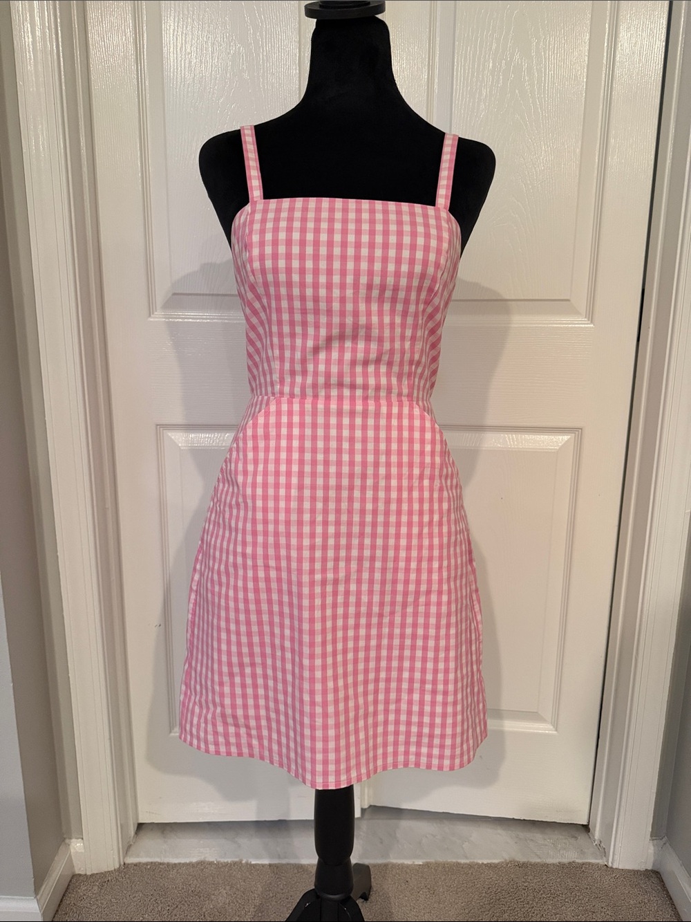 Express Gingham Sundress with Pockets